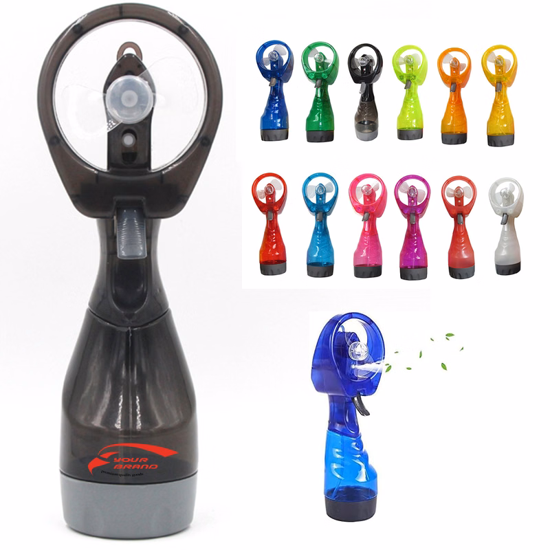 Handheld Misting Fan With Water Spray Cooling