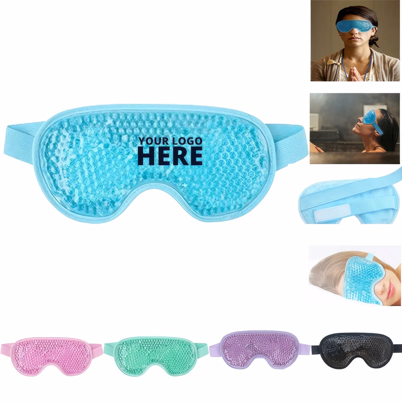 Gel Cold Compress Plush Eye Mask