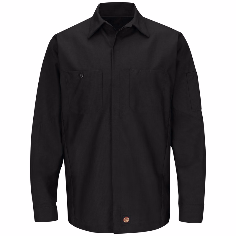 Red Kap® Men's Long Sleeve Solid Crew Shirt