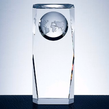 Optical Crystal-Globe Column Award