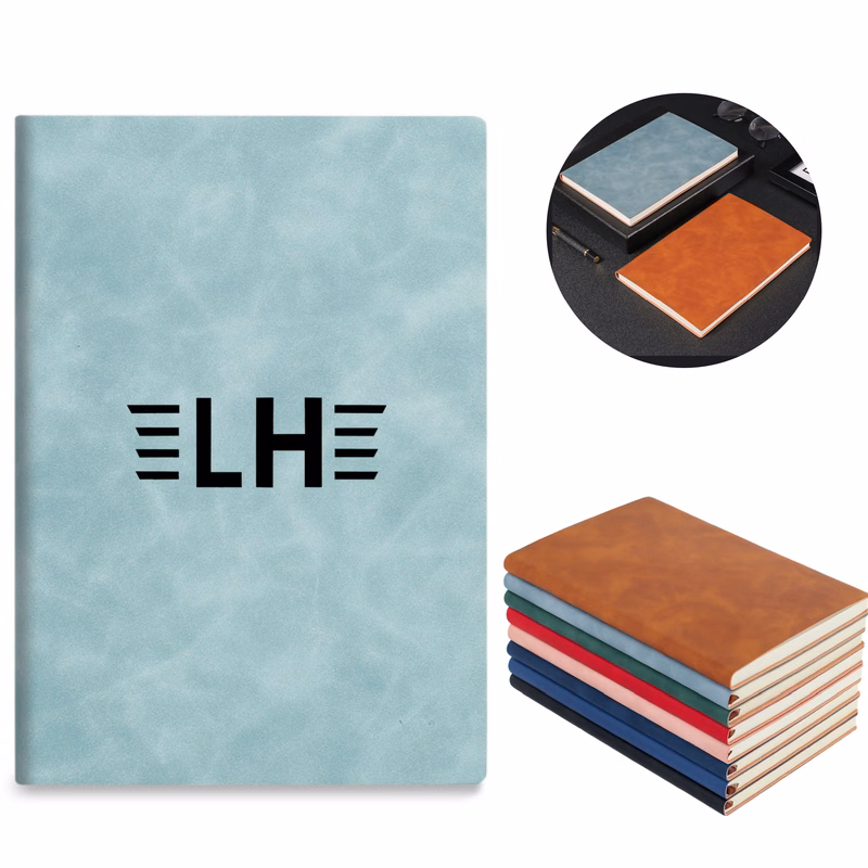 A5 Customizable Logo Sheepskin Soft Notebook