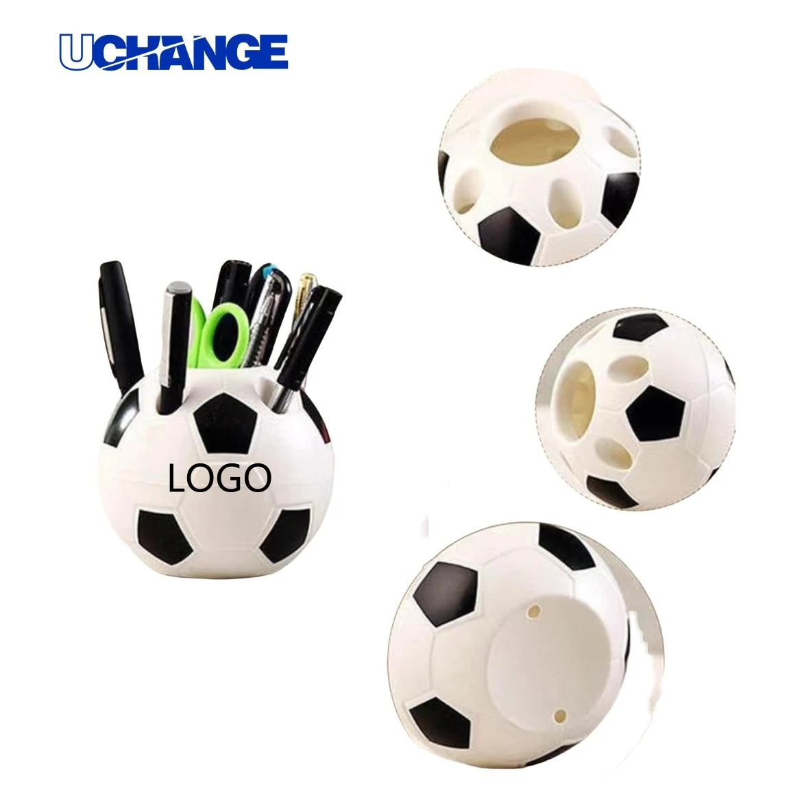 Football-Shaped Pen Holder 1