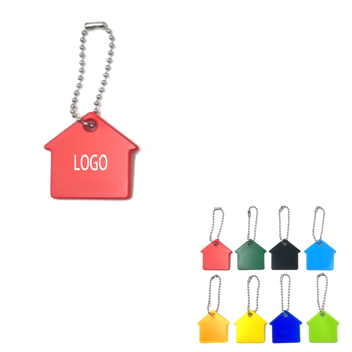PVC Keychain Luggage Tag Pendant 1
