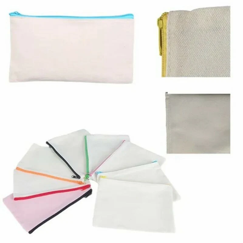 Multipurpose Canvas Cosmetic Bag, custom tote bag with logo imprint 1
