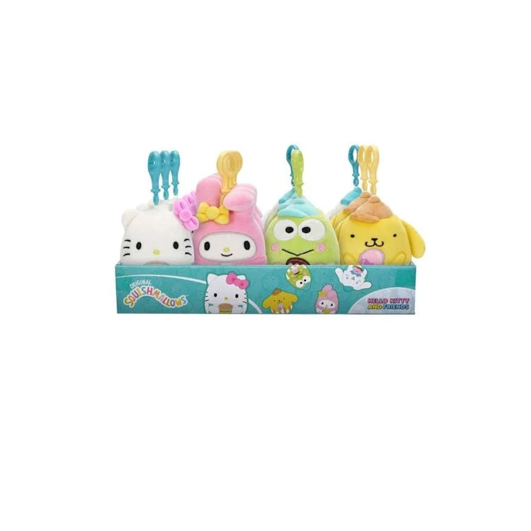 Squishmallows Hello Kitty Clip on Plush Assorted - 3.5" 1