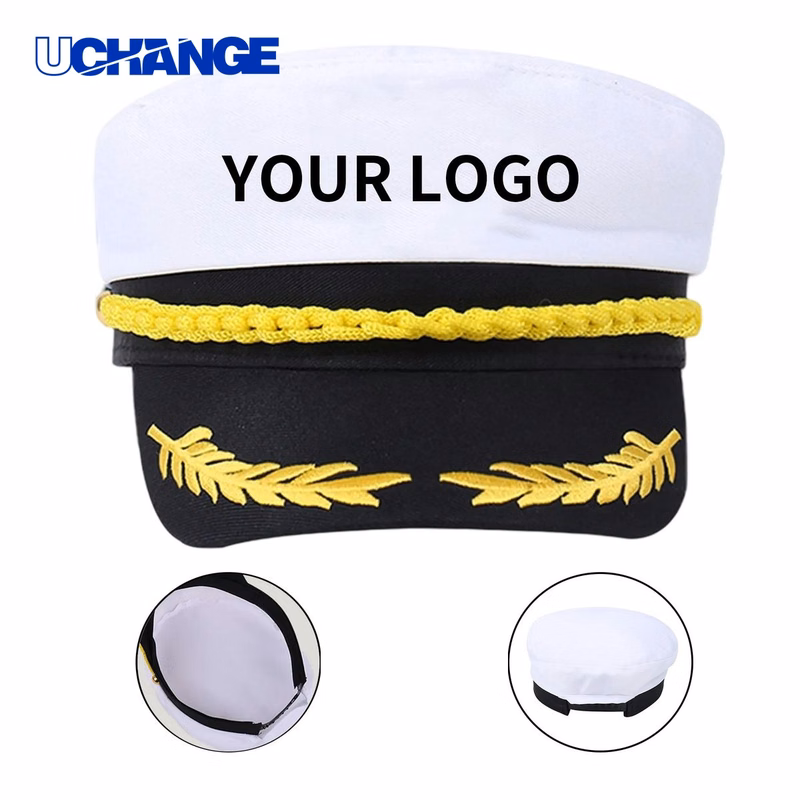 Adjustable Nautical Theme Hat Headwear for Outdoor Use