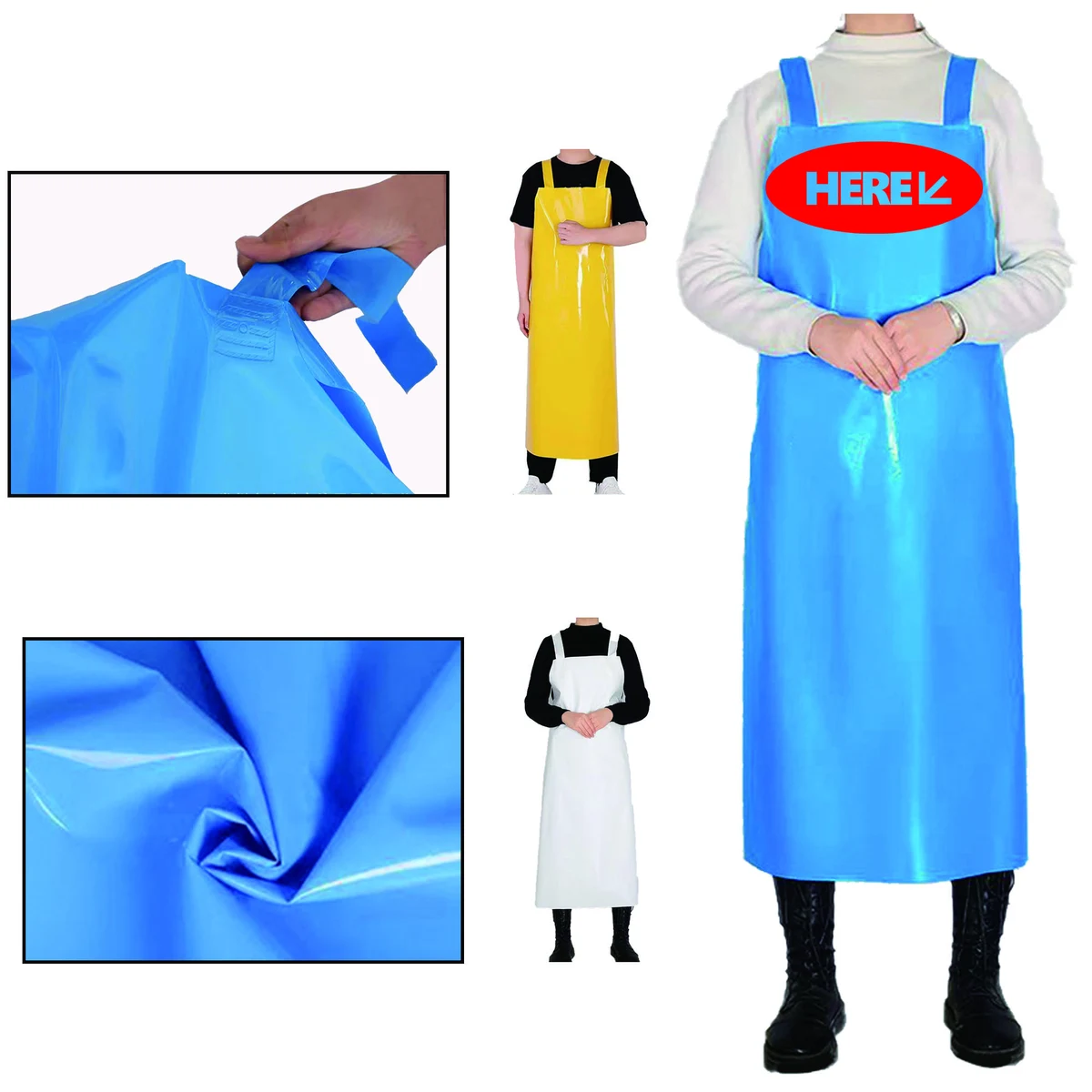 Professional-Grade Waterproof TPU Apron 1