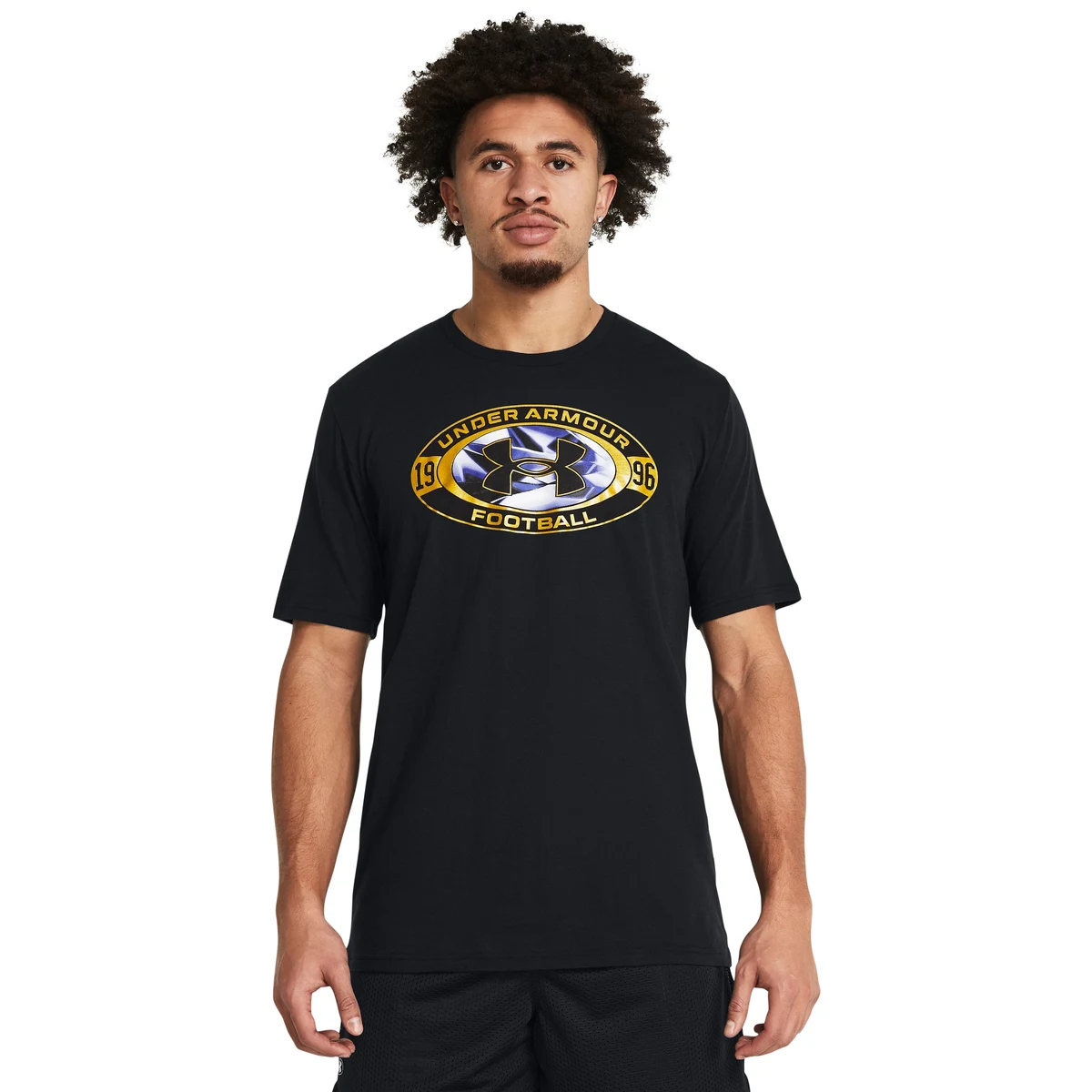 Men's UA Iced Out Football Short Sleeve 1