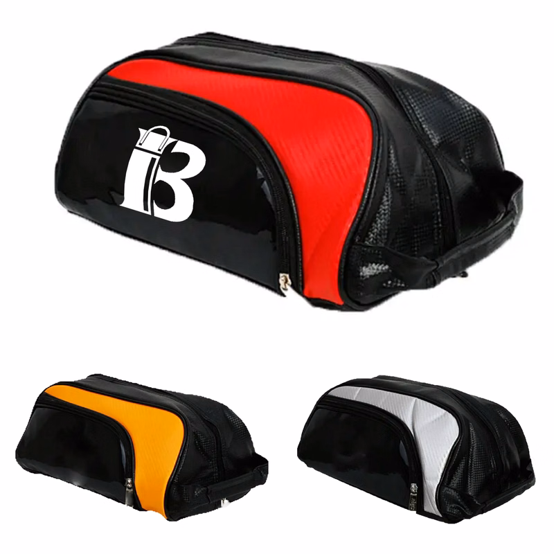 PU Leather Dustproof Golf Shoe Bag
