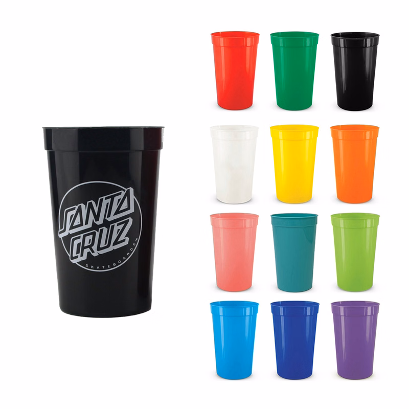 16 Oz Color Changing Plastic Stadium Cups