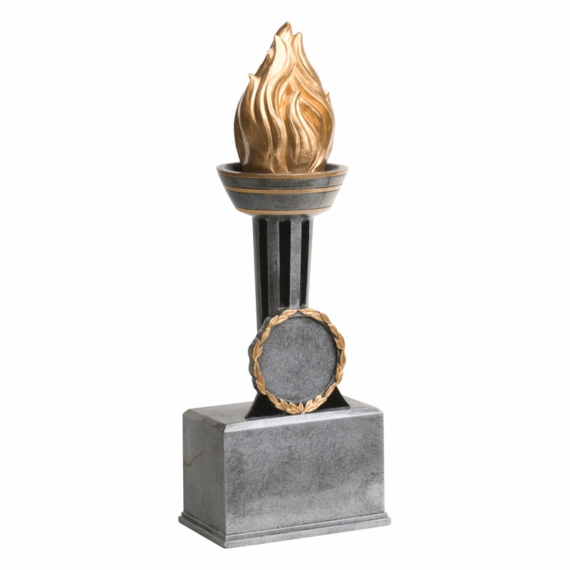Victory Torch With 2" Logo