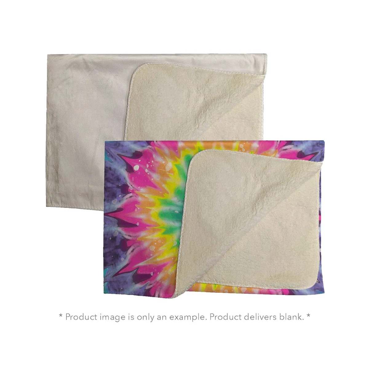 Sublimation Micro Mink Sherpa Plush Blanket - PSB5060MS 1