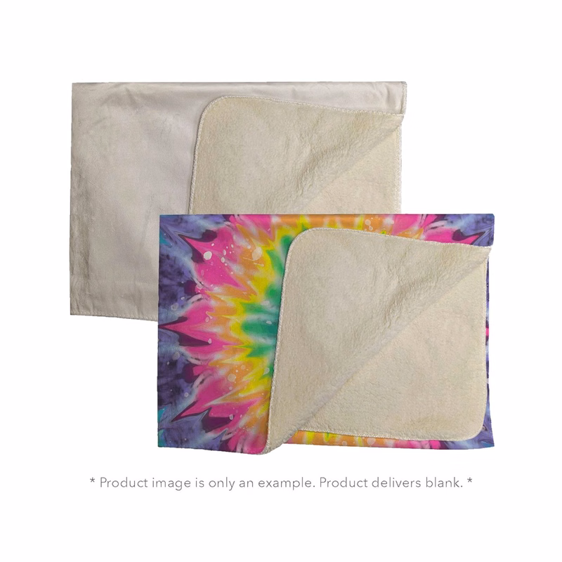 Sublimation Micro Mink Sherpa Plush Blanket - PSB5060MS