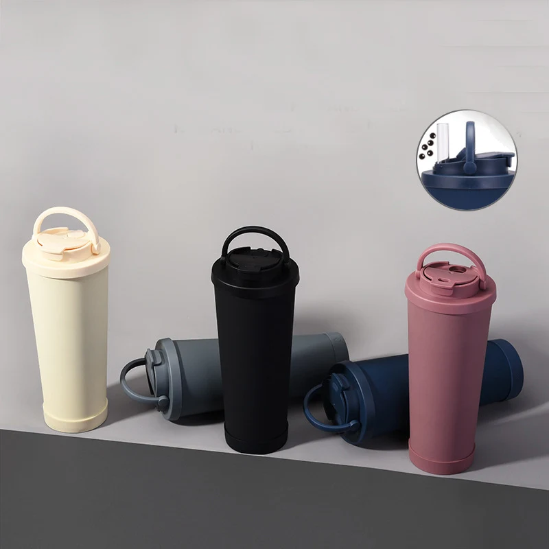 Ceramic Liner Stainless Steel Water Bottle, custom water bottle with logo imprint 1