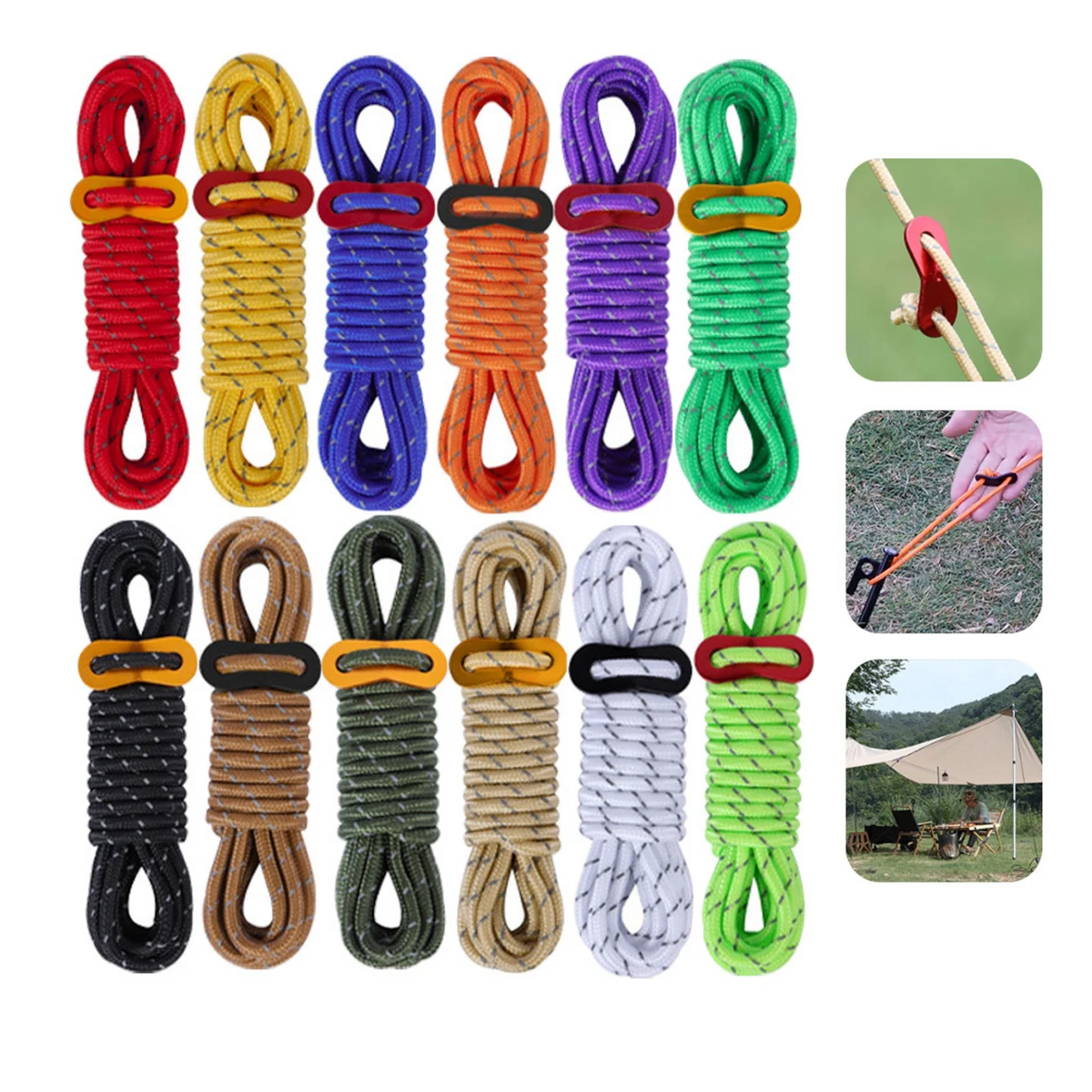 4mm Durable Lightweight Tent Rope 1