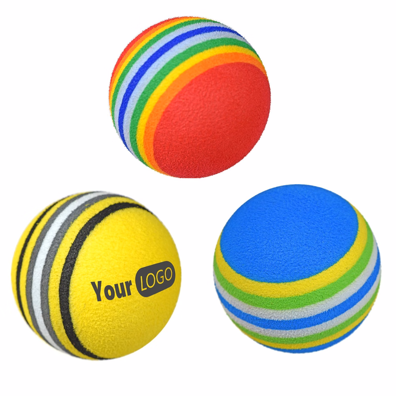 Other Organic Material Rainbow Foam Golf Ball with Logo