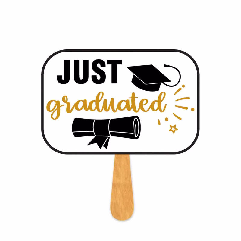 Graduation Hand Fan