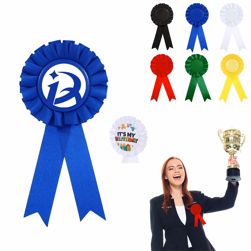 Custom Rosette Ribbon