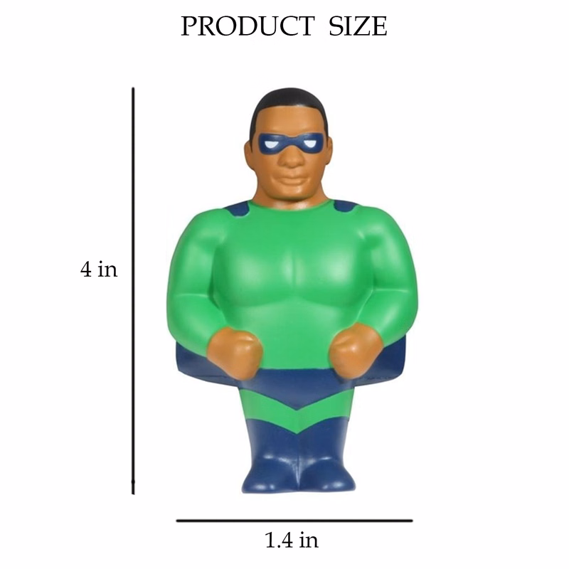 African American Super Hero Stress Reliever balls