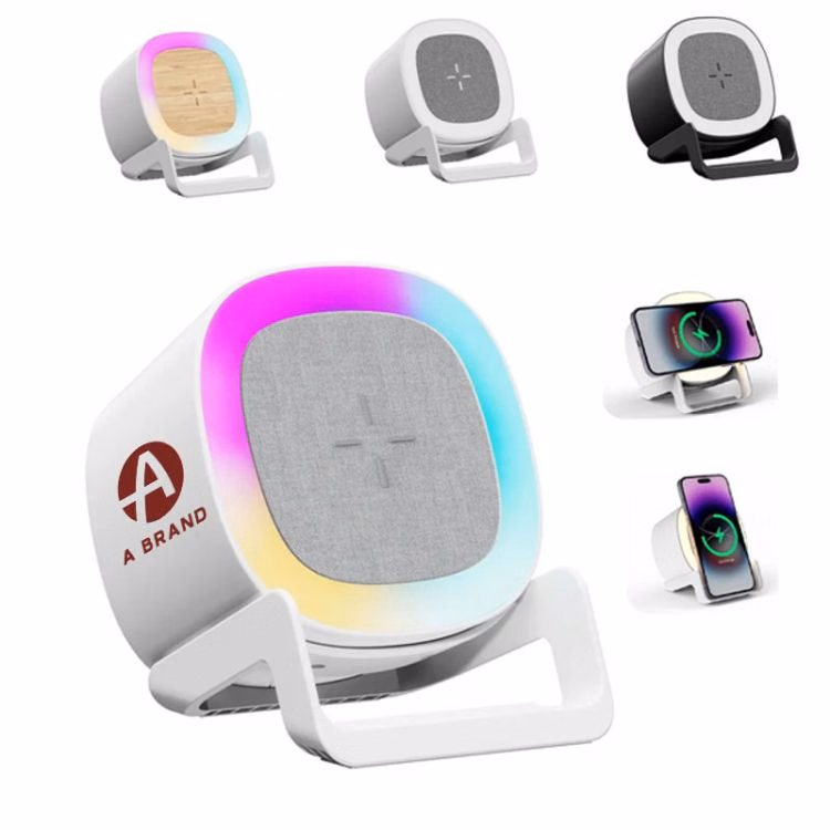 4-in-1 Spotlight Bluetooth Speaker and Phone Stand