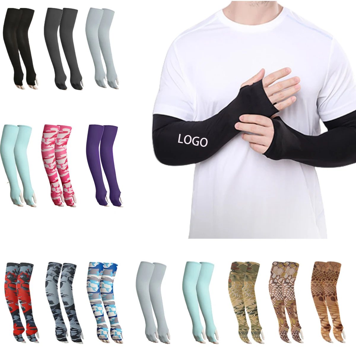 Ice Silk Cooling Covers for Sun Protection 1