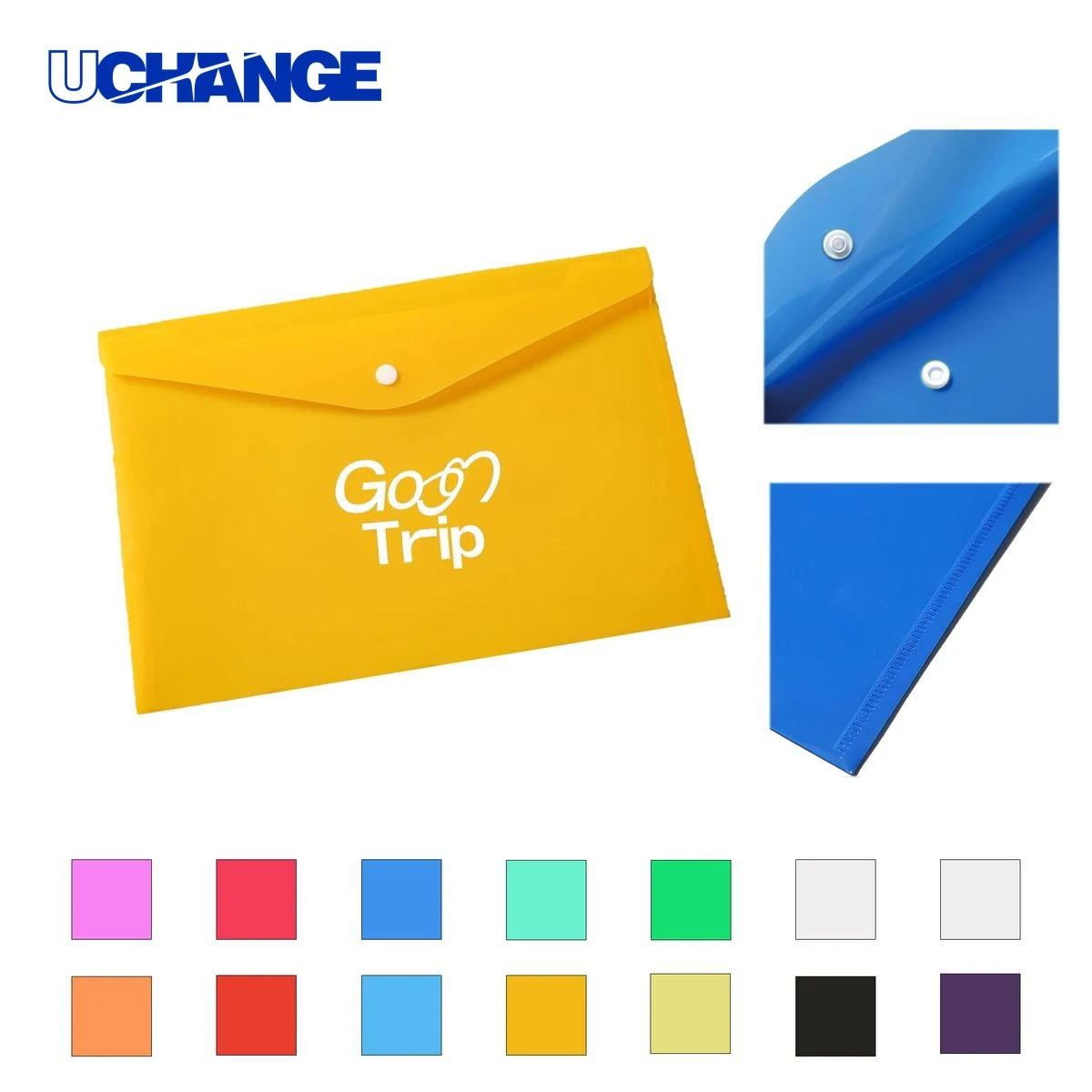 Snap Button Document Envelope 1