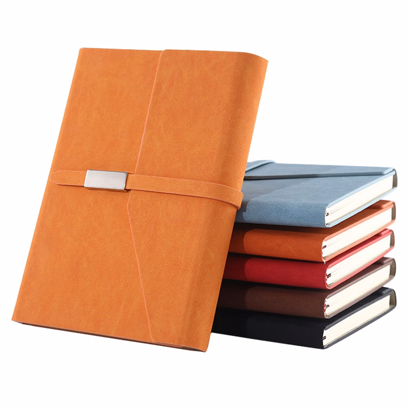 A5 Faux Leather Hardcover Notebook