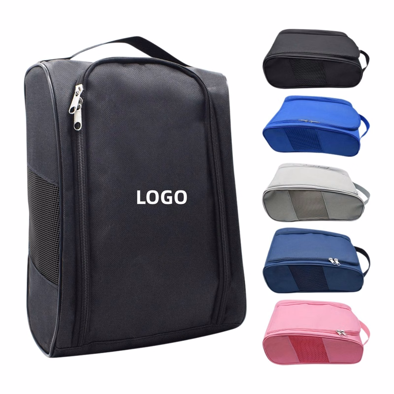 Premium PVC Breathable Golf Shoe Bag