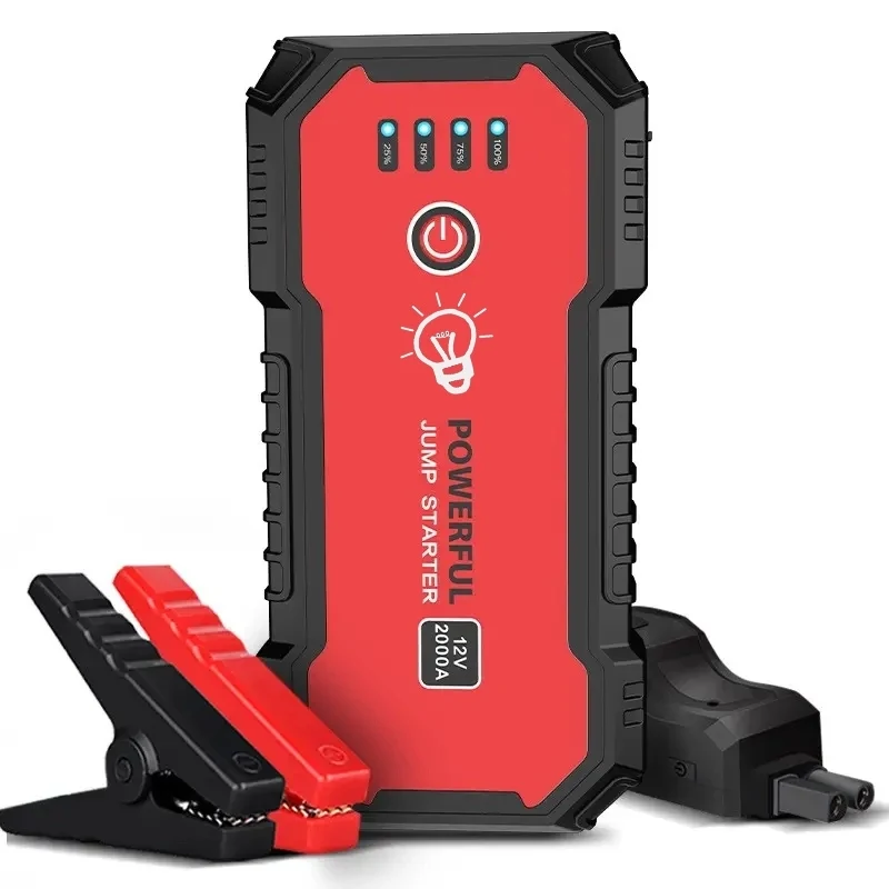 Multifunction12V Portable Car Jump Starter 2000A Peak 1