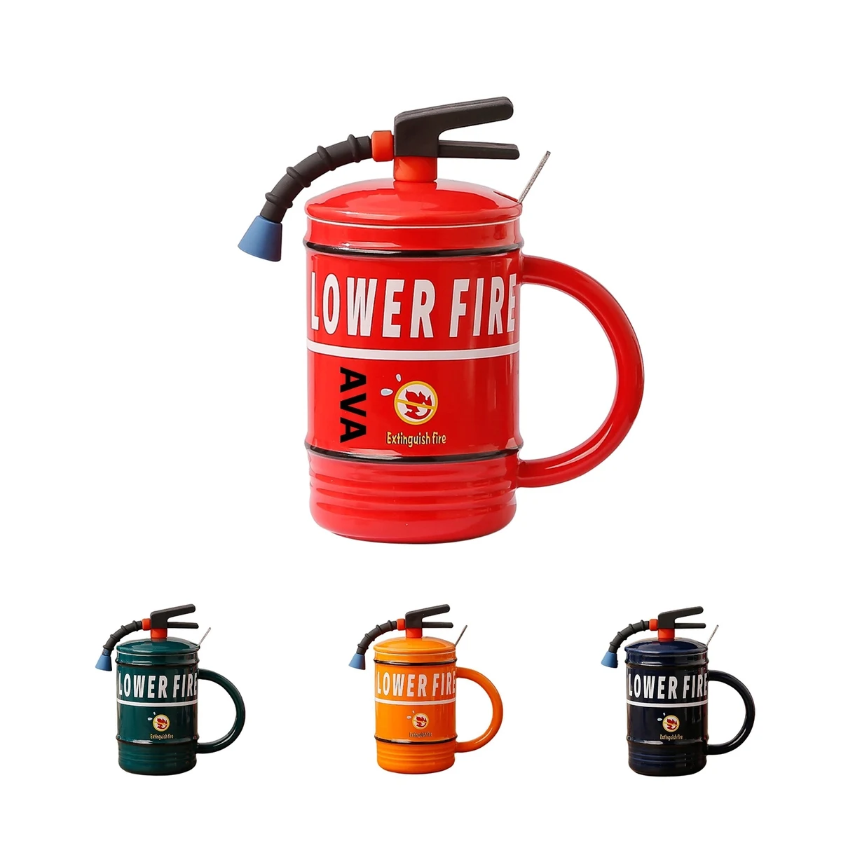 Fire Extinguisher Shaped Cup 1