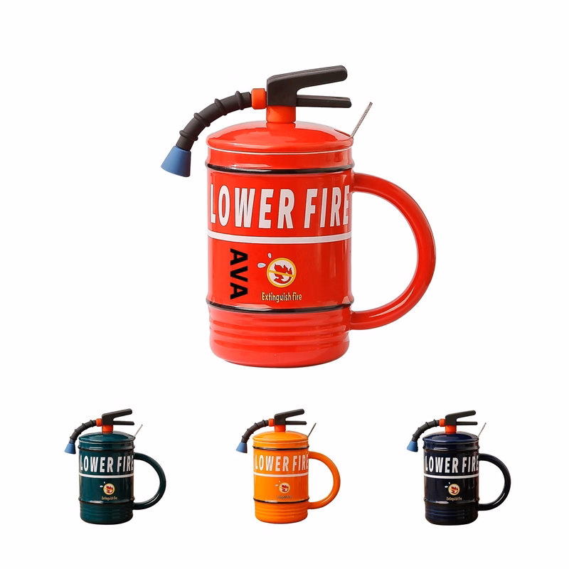 Fire Extinguisher Shaped Cup