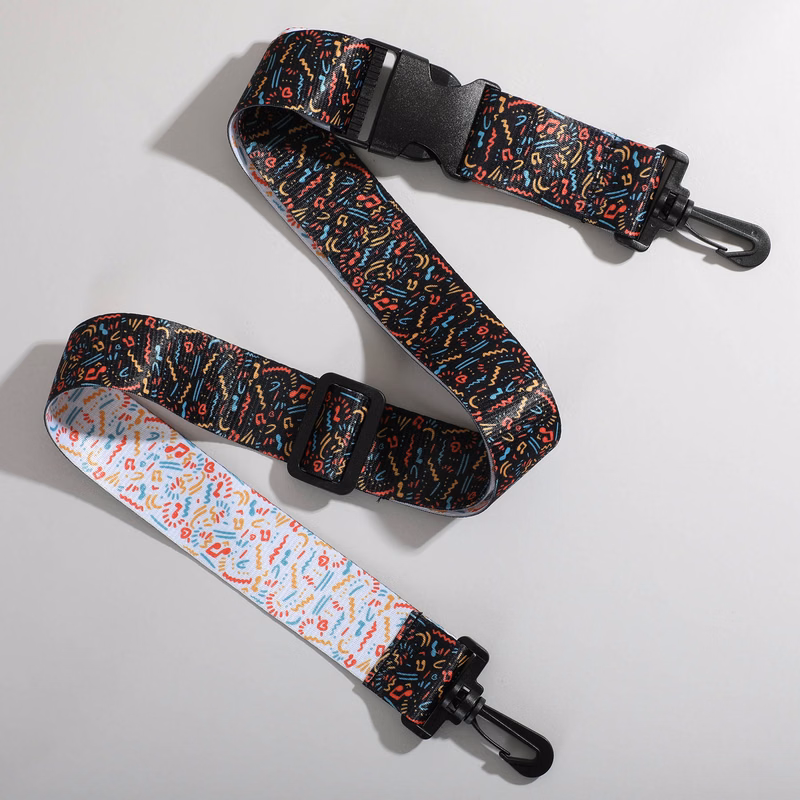 Overseas Direct Full Color Bag Strap With Buckle: Medium