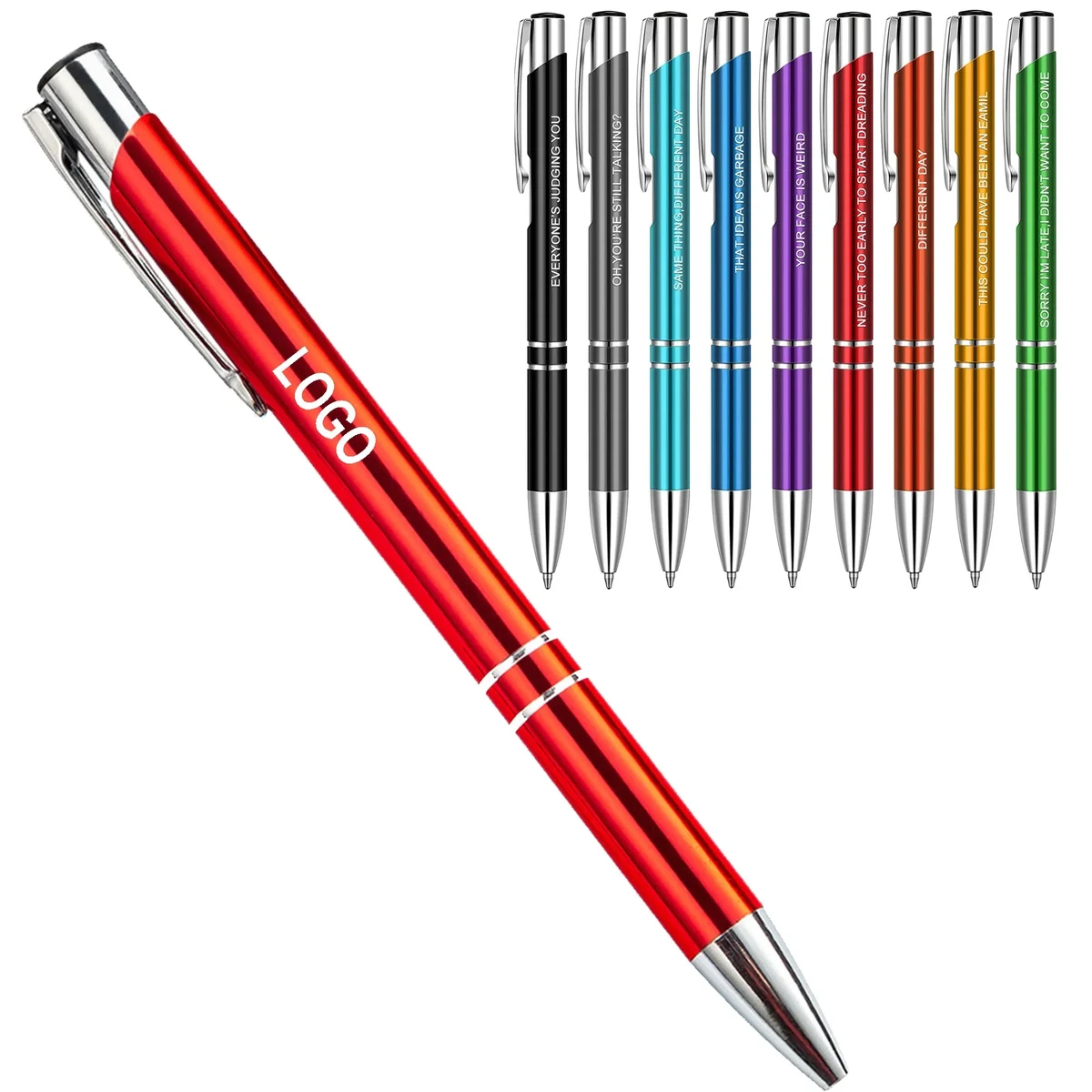 Aluminium Barrel Ballpoint Pen 1