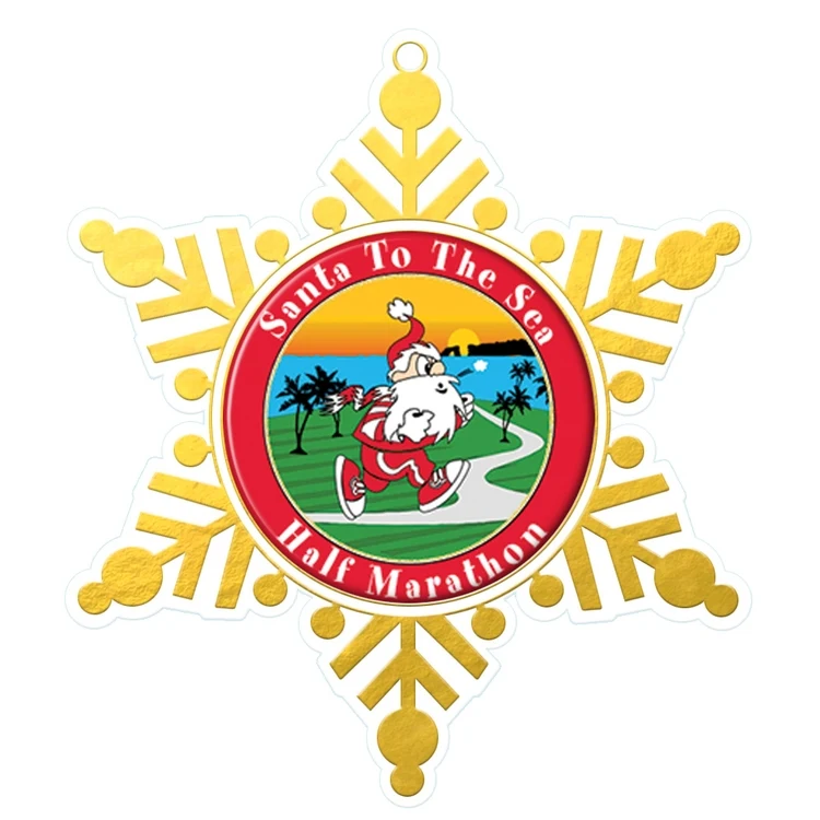 Vibraprint® Snowflake Holiday Ornament 1
