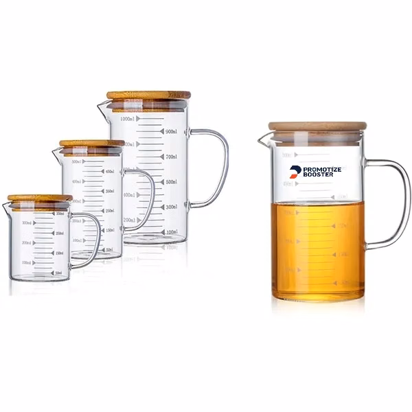Graduated Beaker Mug with Handle Food Grade Measuring Cup