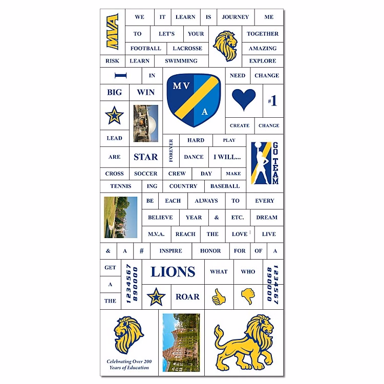 Magna-Phrase Magnet - 5.5x11 Square Corners 40 Mil Outdoor Safe