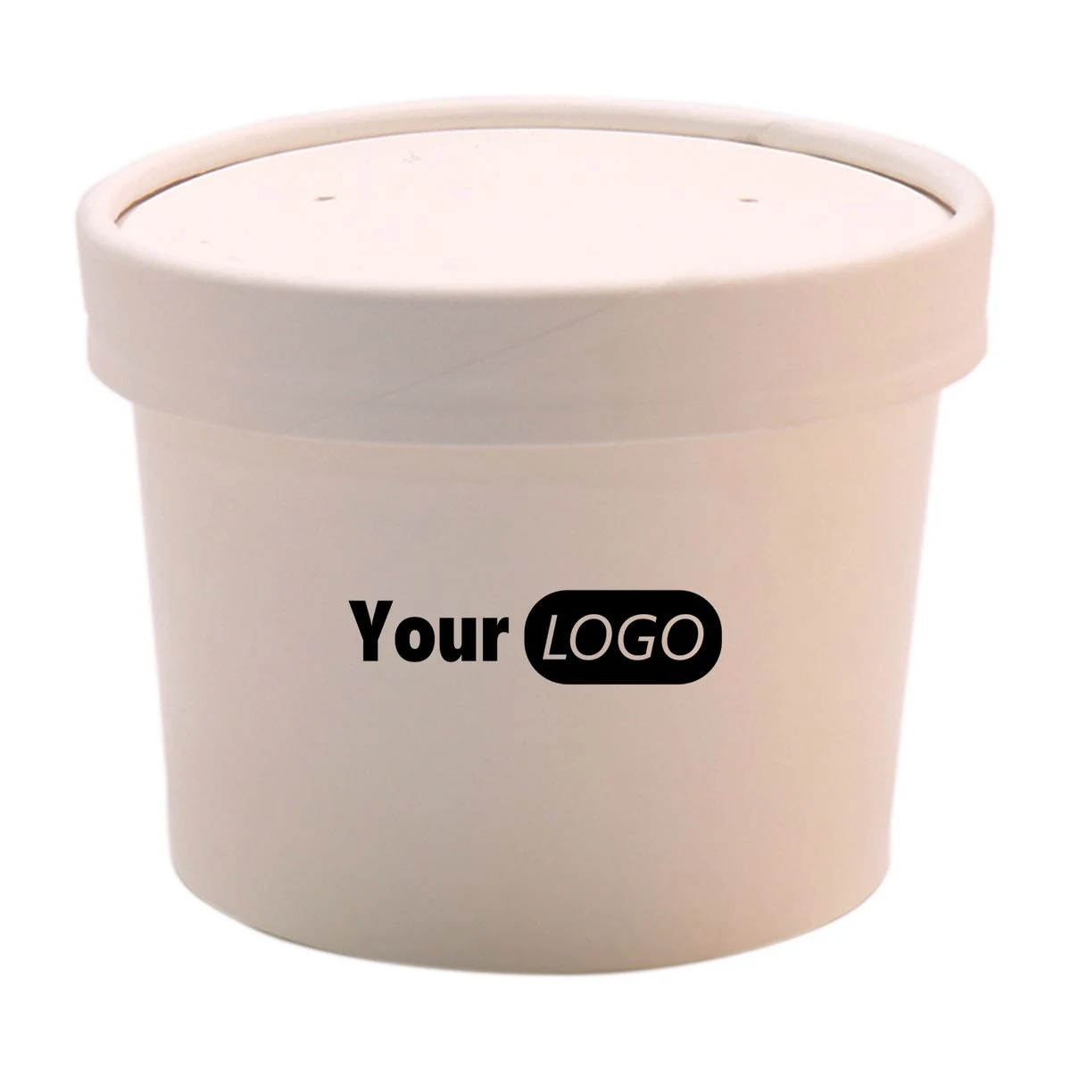 8Oz Disposable Covered Food Paper Bucket 1