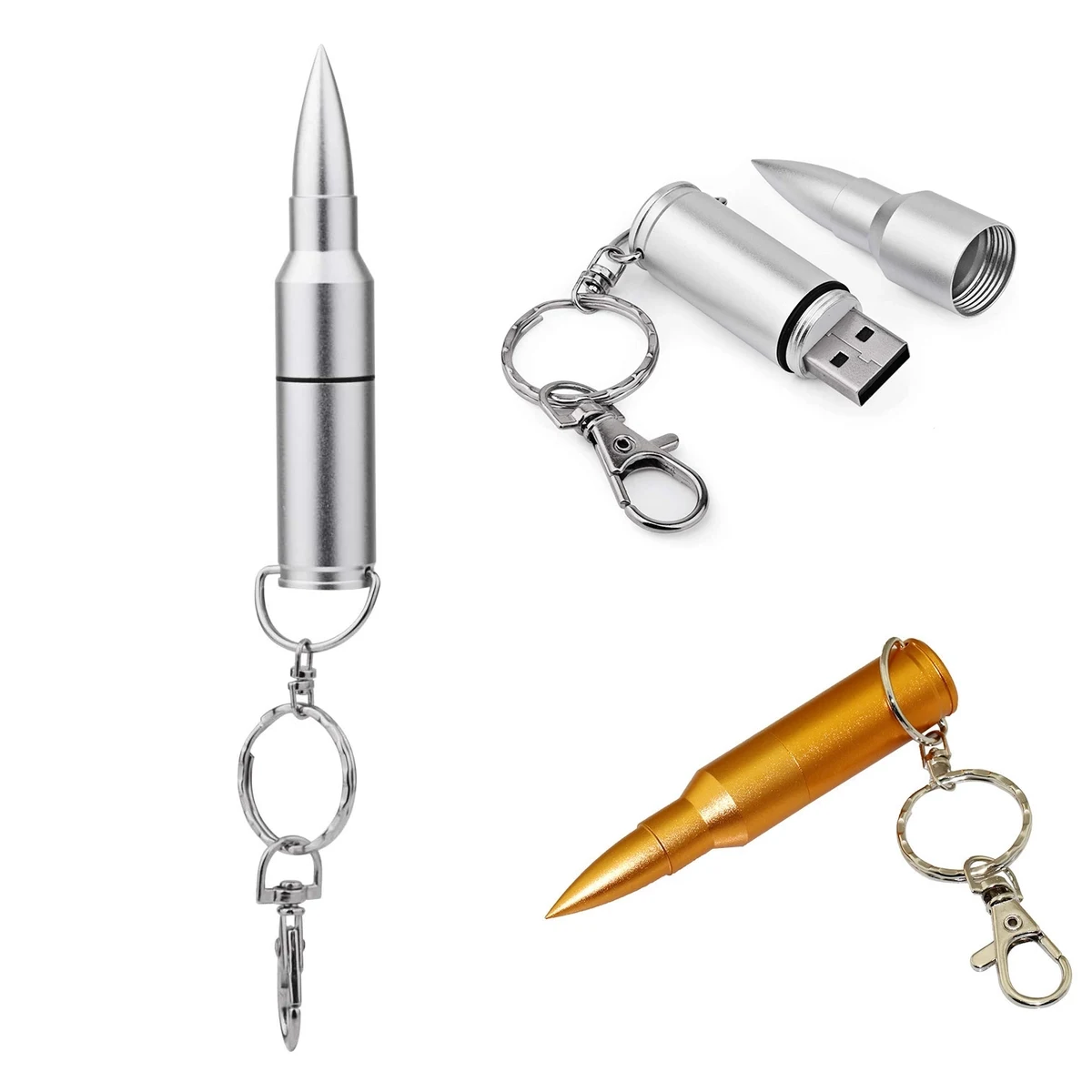 Bullet 16G Usb Flash Drive Keychain 1