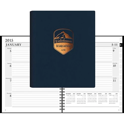 Leather Wrap Planners™ - Weekly, Refillable 1