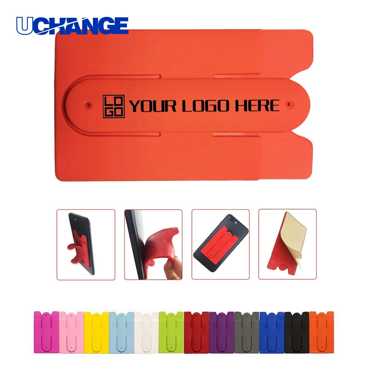 Silicone Phone Card Stand and Holder 1