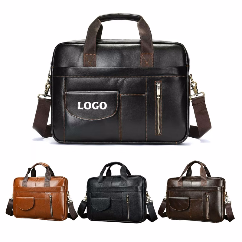 Genuine Leather Laptop Bag