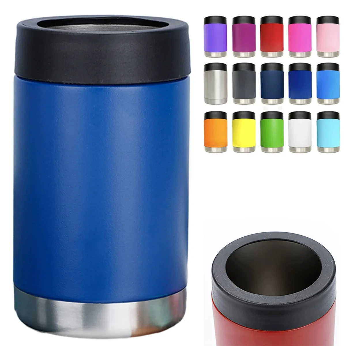 12Oz. Stainless Steel Can & Bottle Insulator 1