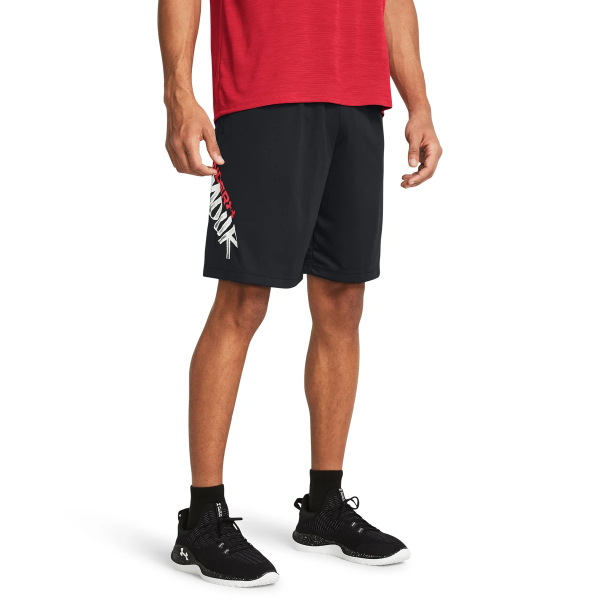 UA Tech Wordmark Men's 10 Shorts 1