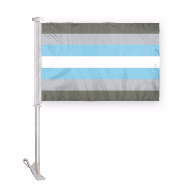 10.5" x 15 " Demiboy Premium Car Flag