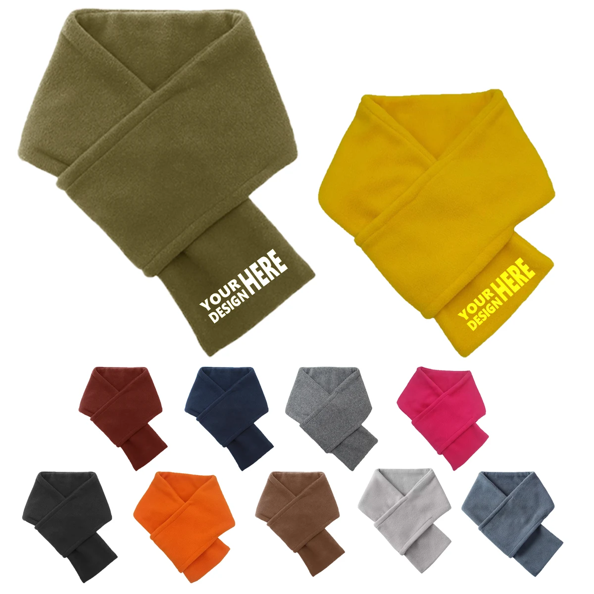 Cold Proof Warm Fleece Scarf 1