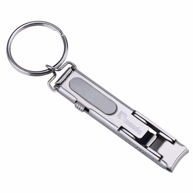 Compact Foldable Stainless Steel Finger Nail Clipper