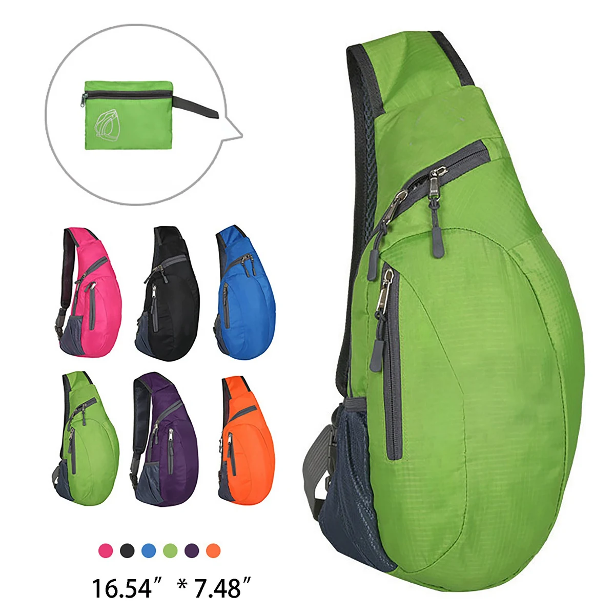 Fashion Travel Outdoor Foldable Shoulder Bag 1