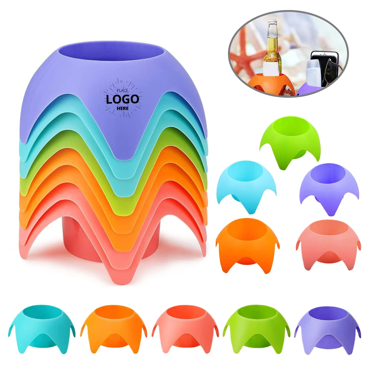 Portable Beach Cup Holder 1