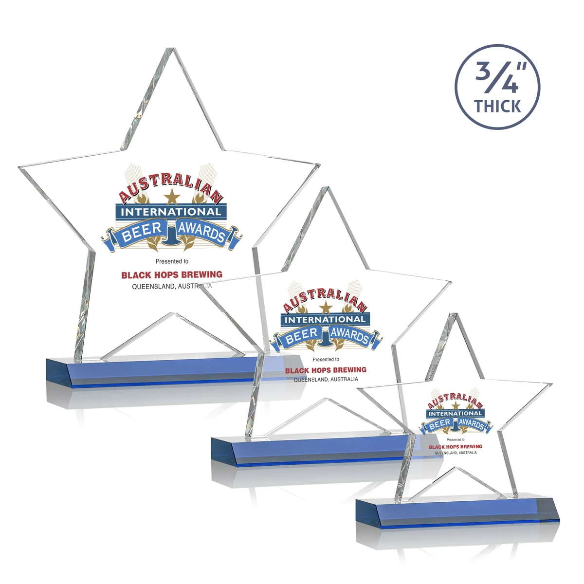 Chippendale VividPrint™ Award - Blue 1