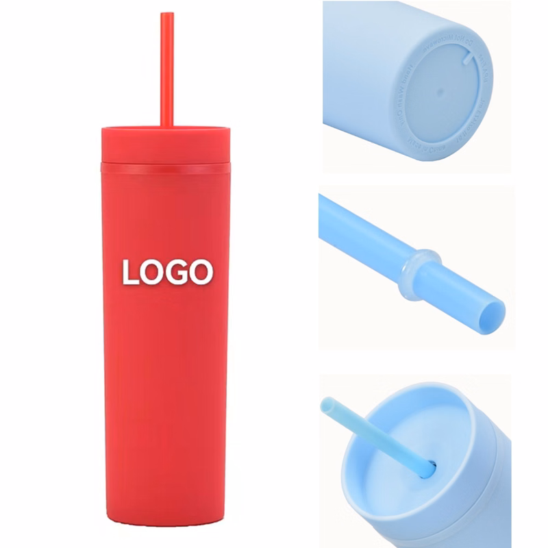 Straight Straw Cup